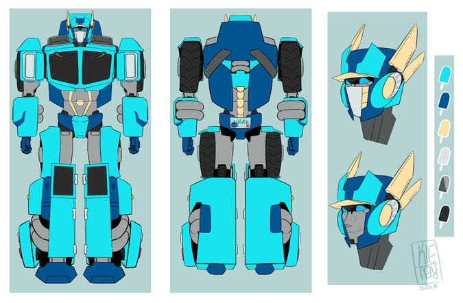 Seaside Character Design