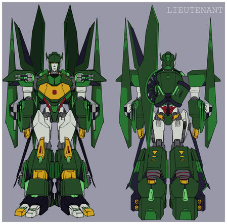Lieutenant Character Design Lieutenant Character Design